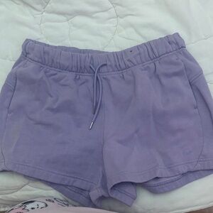 Purple Sweatshorts